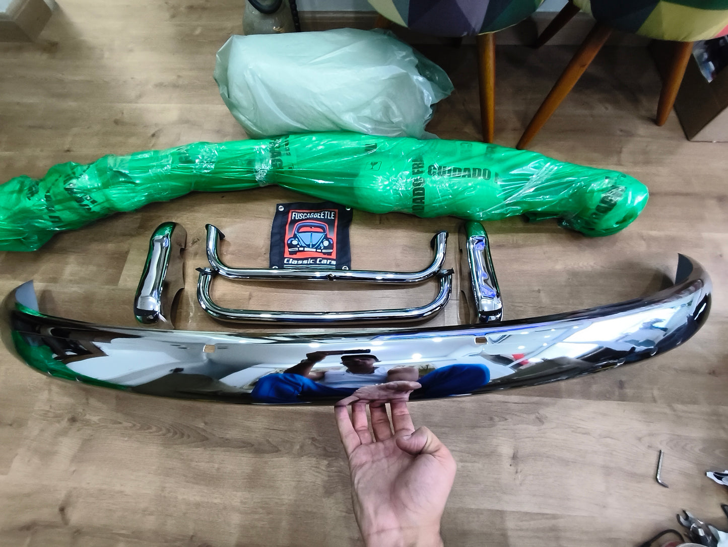 VW Beetle Bumpers 1960 to 1968