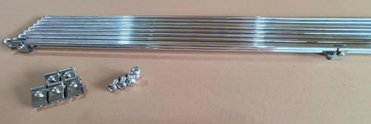 Set of curtains for VW Kombi vans up to 1975 (Corux model, Vovozinha model) and Kombi Clipper models up to 1996 low roof model