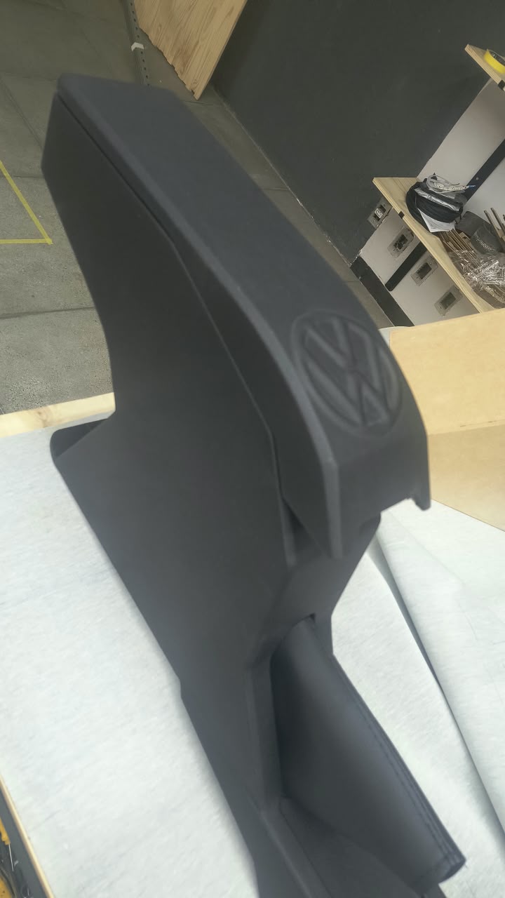 Center Console 1300 VW Beetle - wooden ART - Black colour