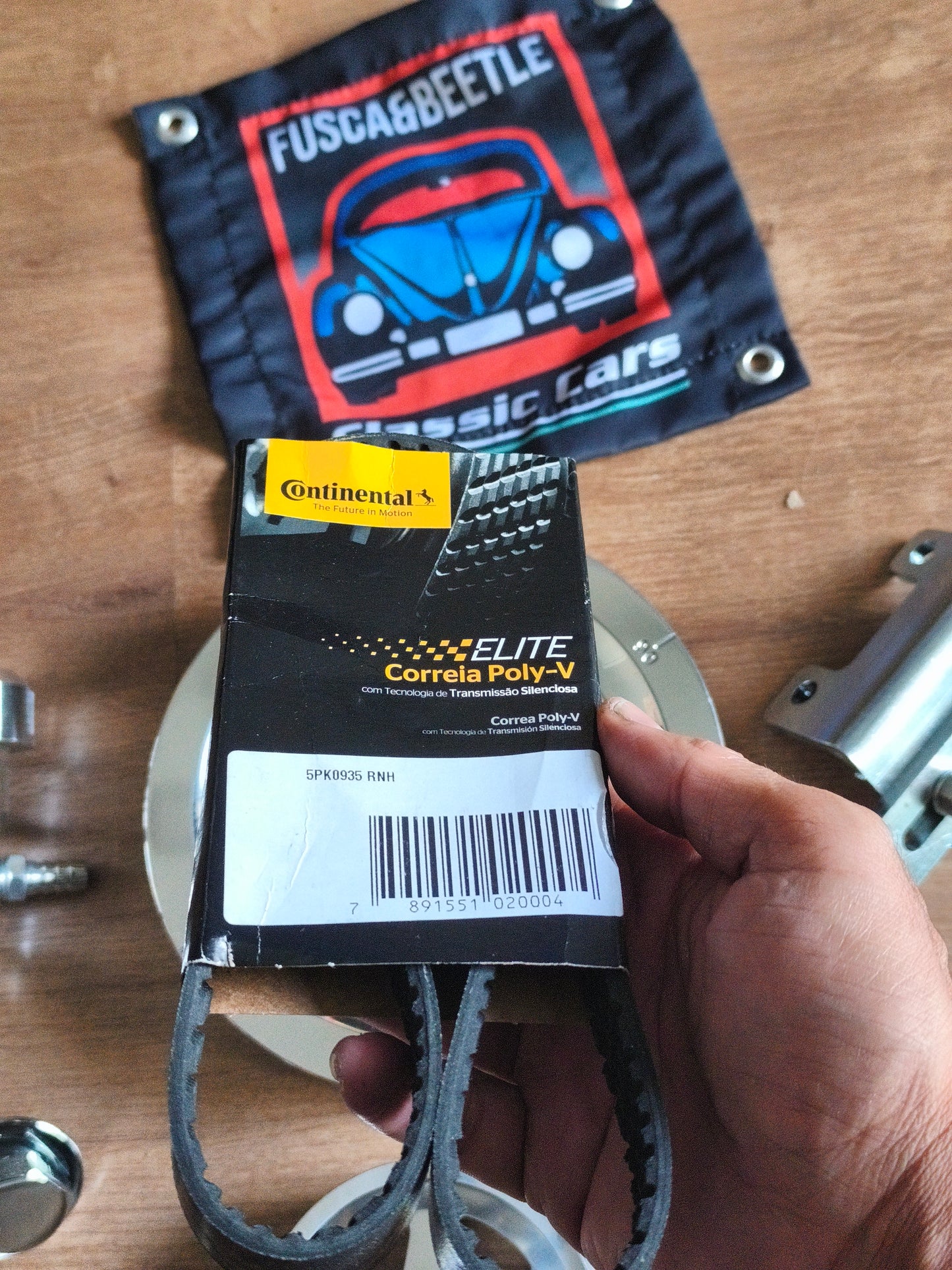 Aluminum Pulley Kit Poly V Engine Beetle AIR COOLED 1300-1302-1303 AIR COOLED ENGINES ONLY FITS ALL