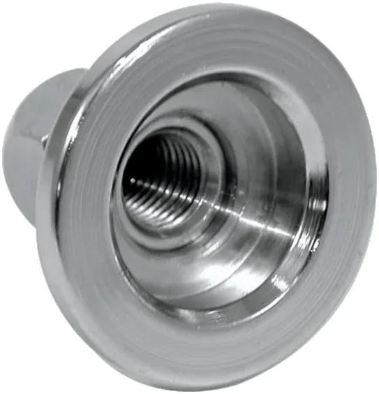 Chrome nut and spacer for alternator & nut crankshaft/generator for VW Buggy, Ghia Thing, Trike