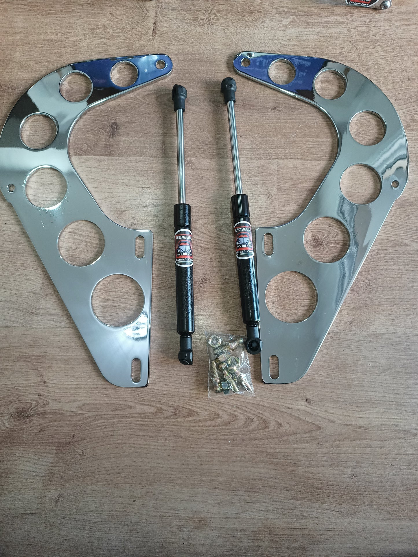 Combo kit complete - SPIDER Hand break - Pair of Arms Hood + Absorbers Gas