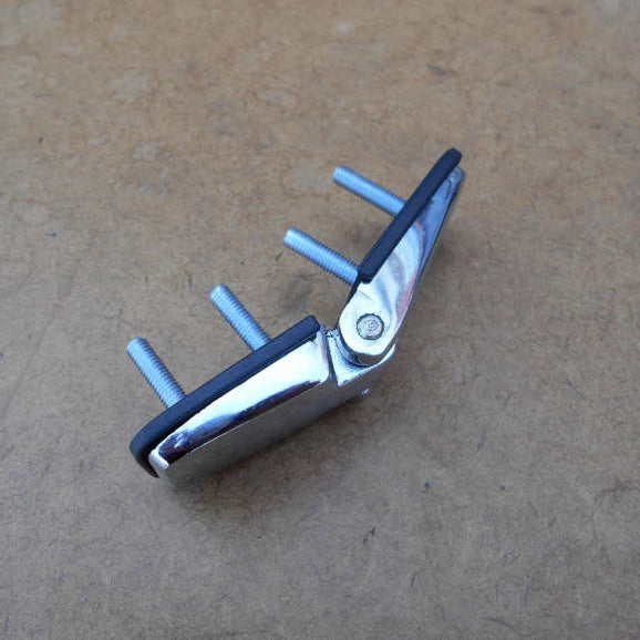 Gurgel and SP2 door hinges - chrome plated