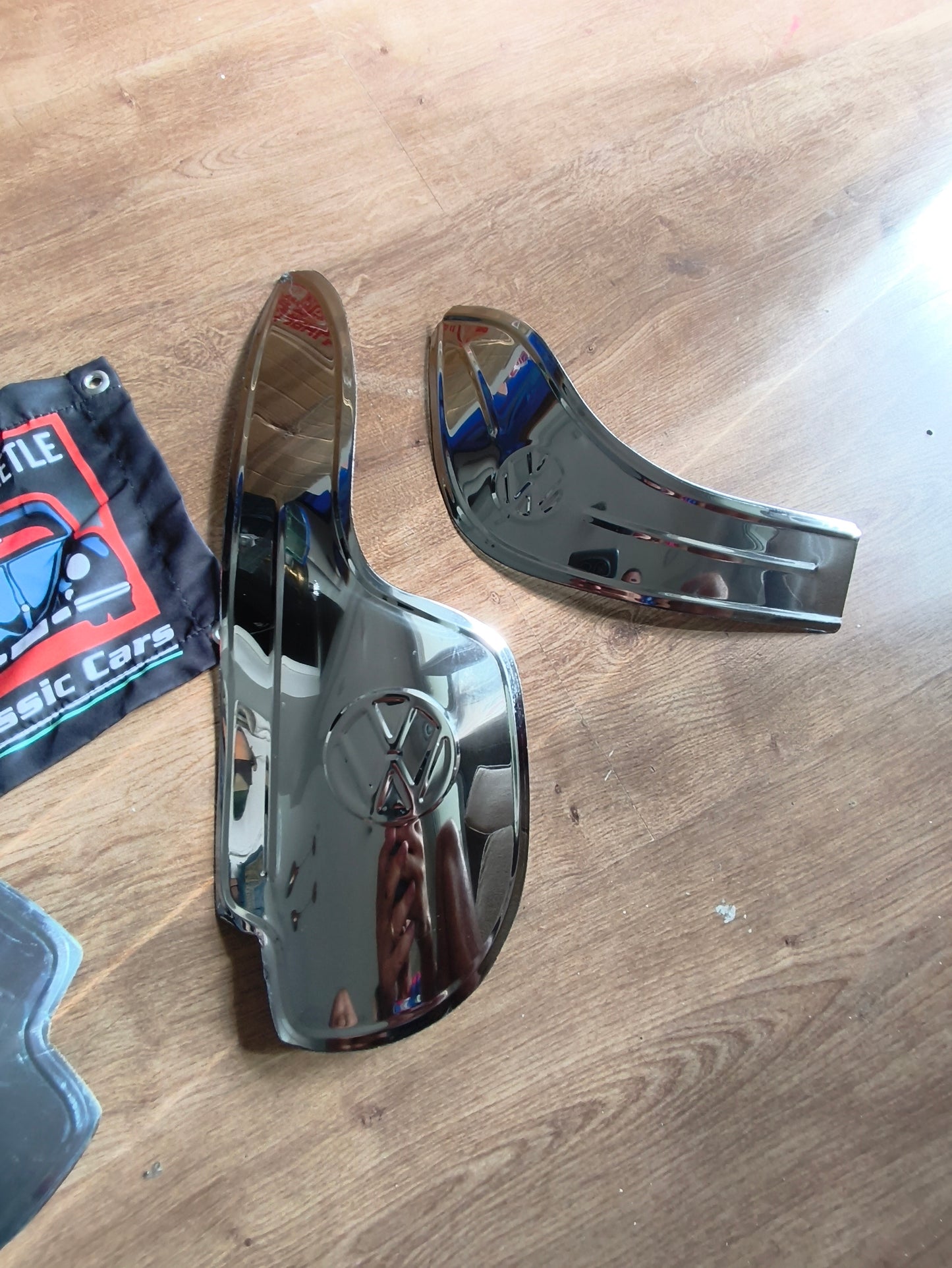 Front fender for Volkswagen Beetle, American style - Stainless steel