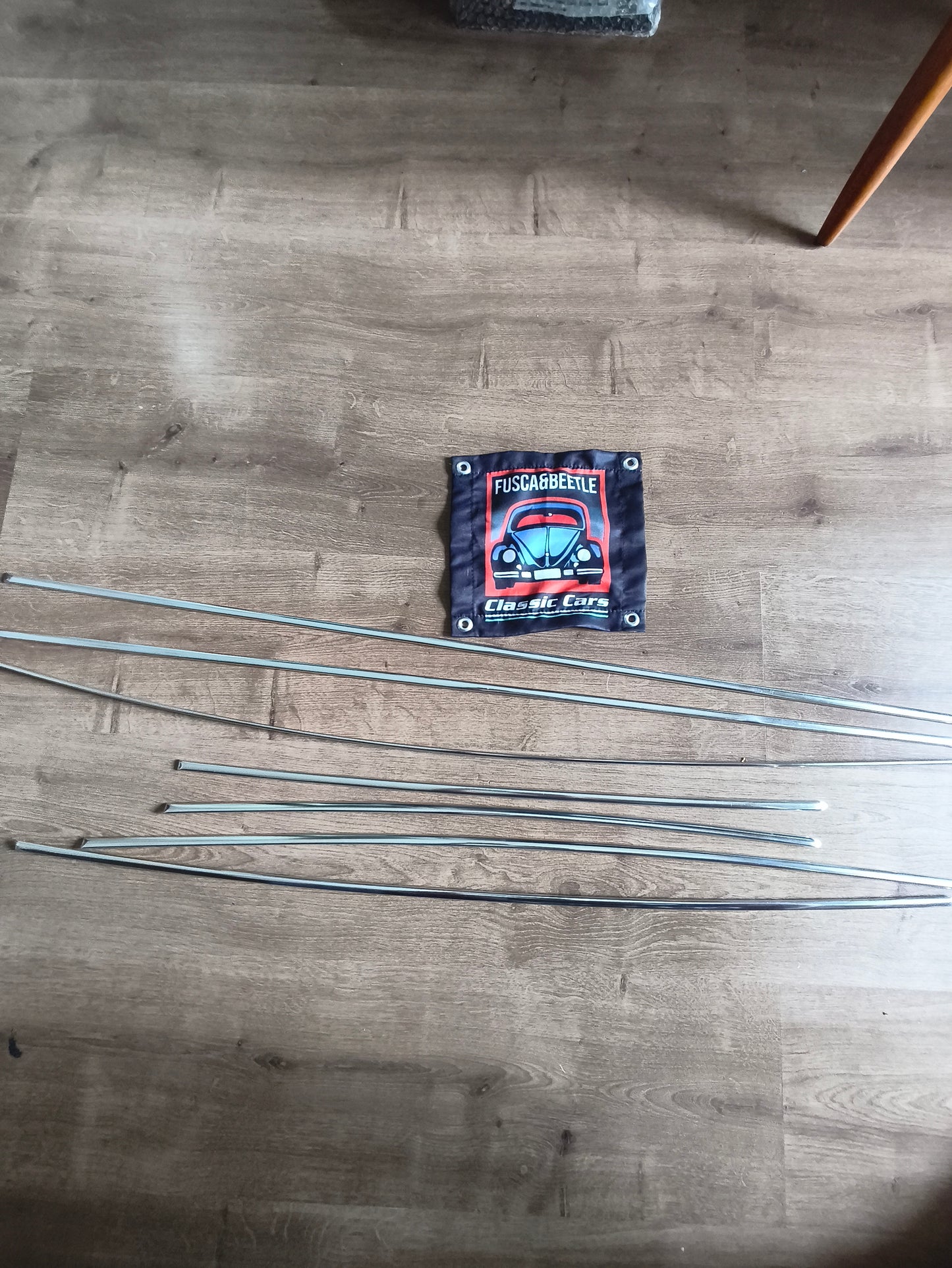 Beetle Aluminium Trim Set - Wide Model VW AR-COOLED