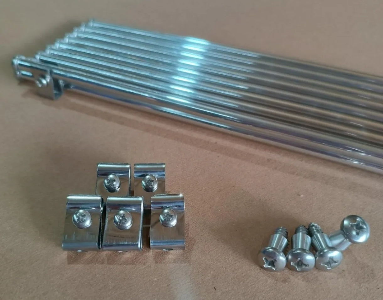 Set of curtains for VW Kombi vans up to 1975 (Corux model, Vovozinha model) and Kombi Clipper models up to 1996 low roof model