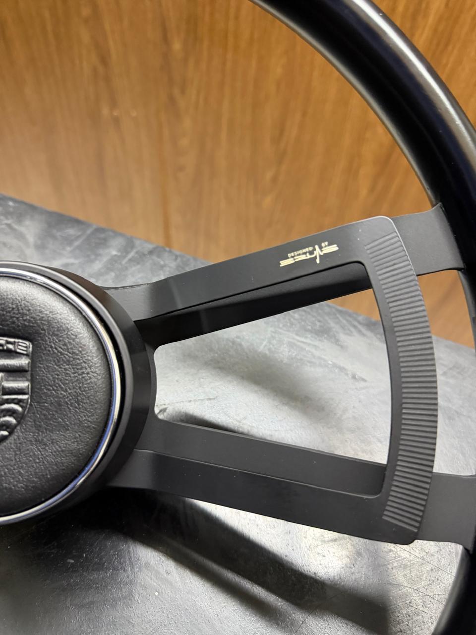 Steering wheel ( Black stone) Hinkel 711 Porsche