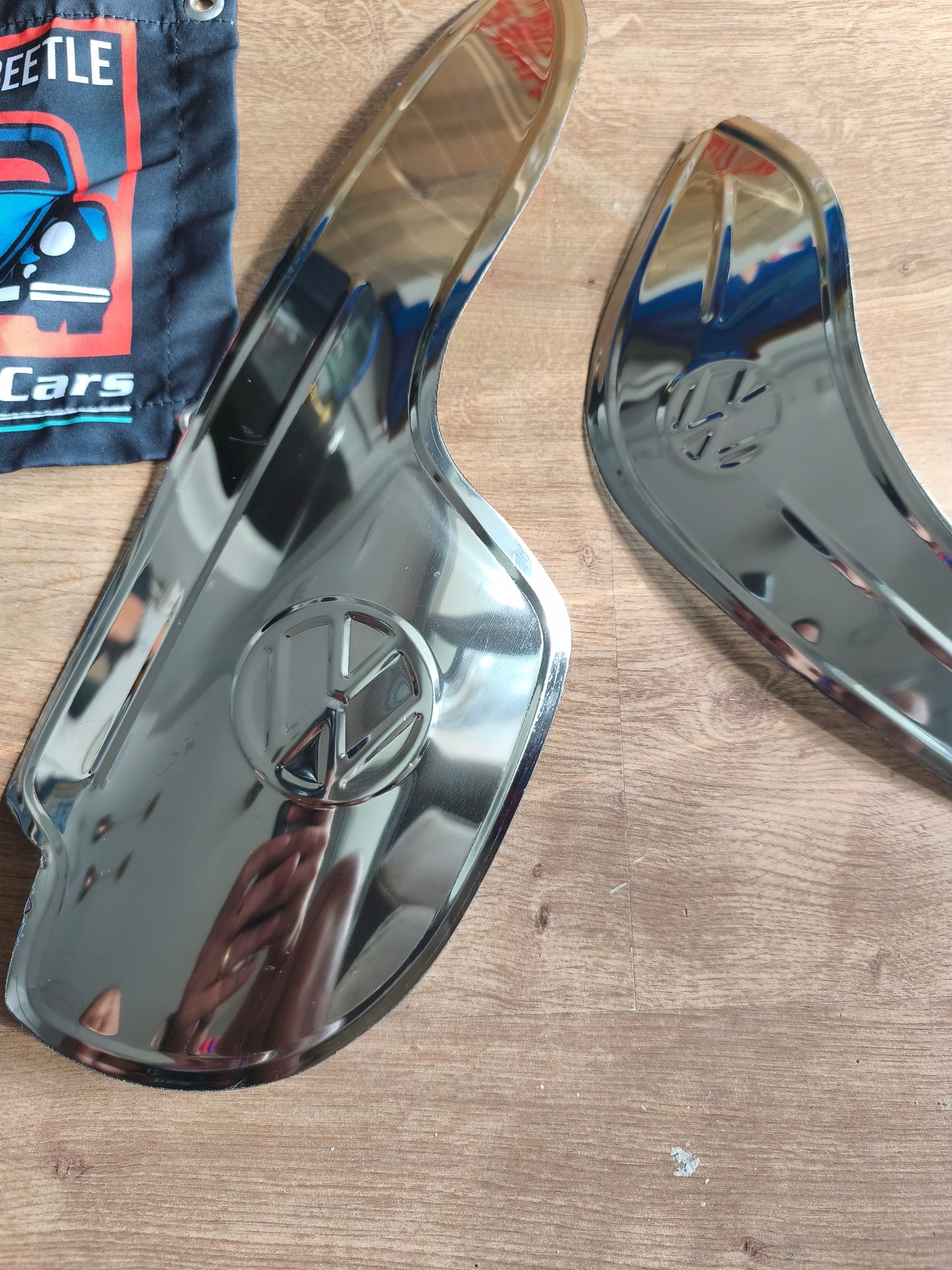 Front fender for Volkswagen Beetle, American style - Stainless steel