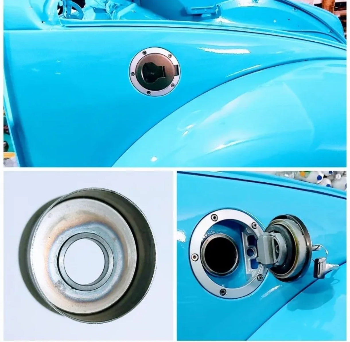 fuel tank cap to be adapted to a VW Beetle