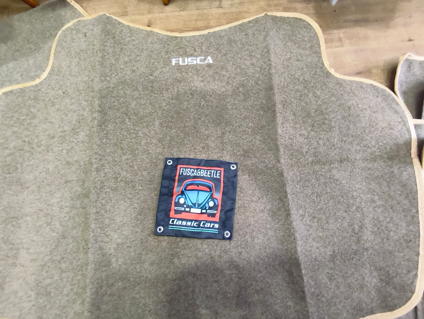 VW Carpet Kit 14pc. (With Footrest) 1955 -1996 VW Bug &  Super Beetle Sedan .