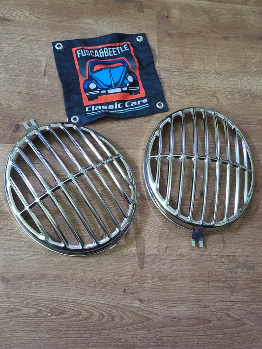 Protective Grille Headlight VW AR-Cooled Antique Bull's Eye Porsche 356