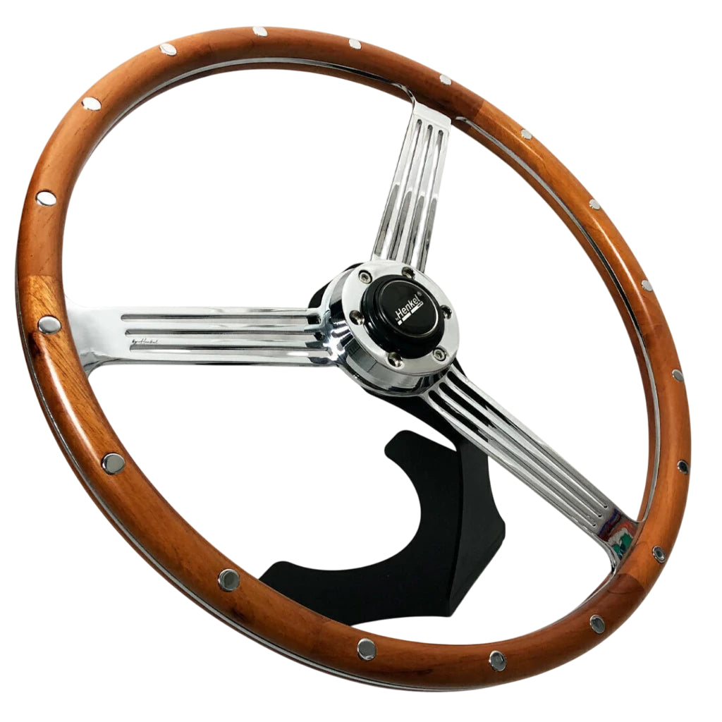 Steering wheel by Henkel BJ.420 - 18P (Chrome)
