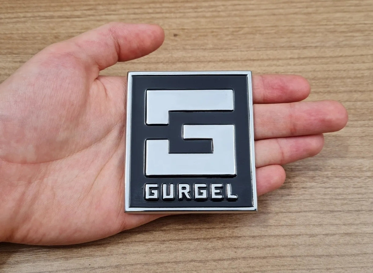 Gurgel emblem x12