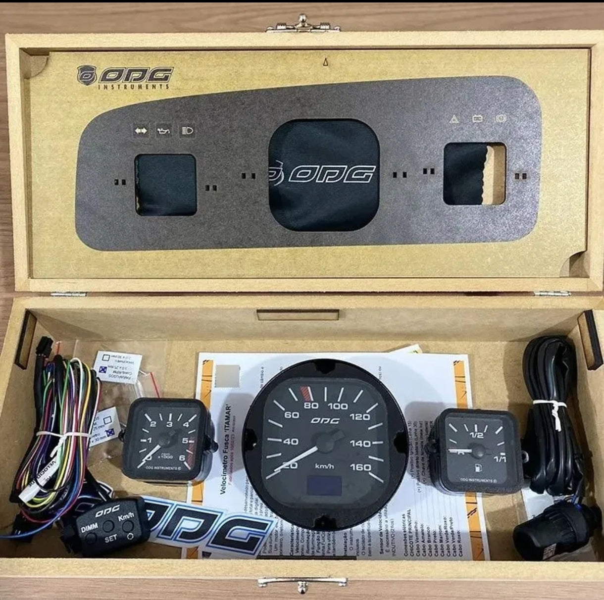 VW Beetle Itamar Instrument Panel - ODG Instruments