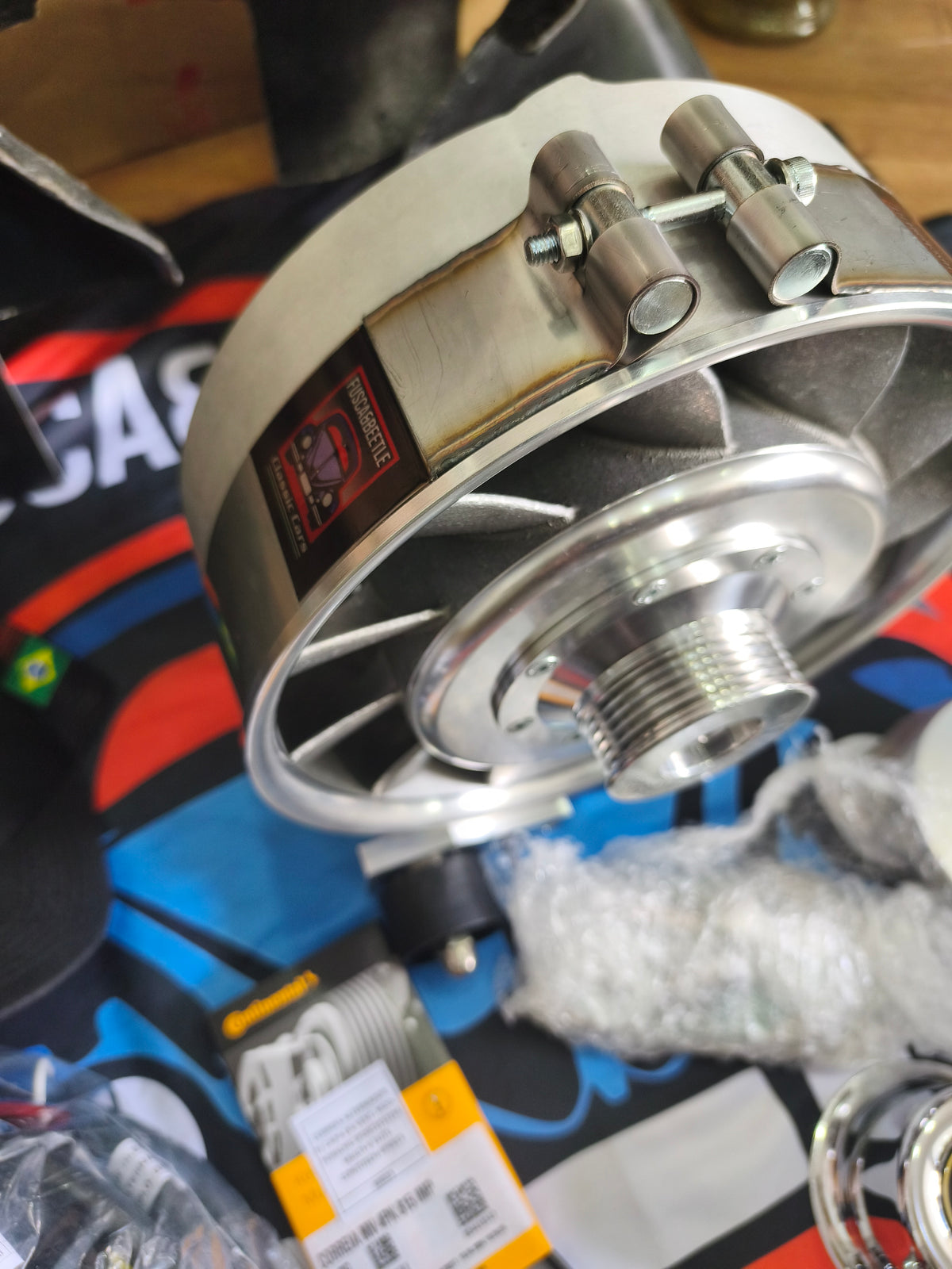 Autotrax Fan Kit VW Ar Porsche Model SPORT SYSTEM AIR COOLED ENGINE ONLY