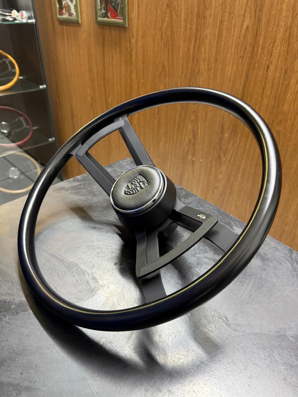 Steering wheel ( Black stone) Hinkel 711 Porsche