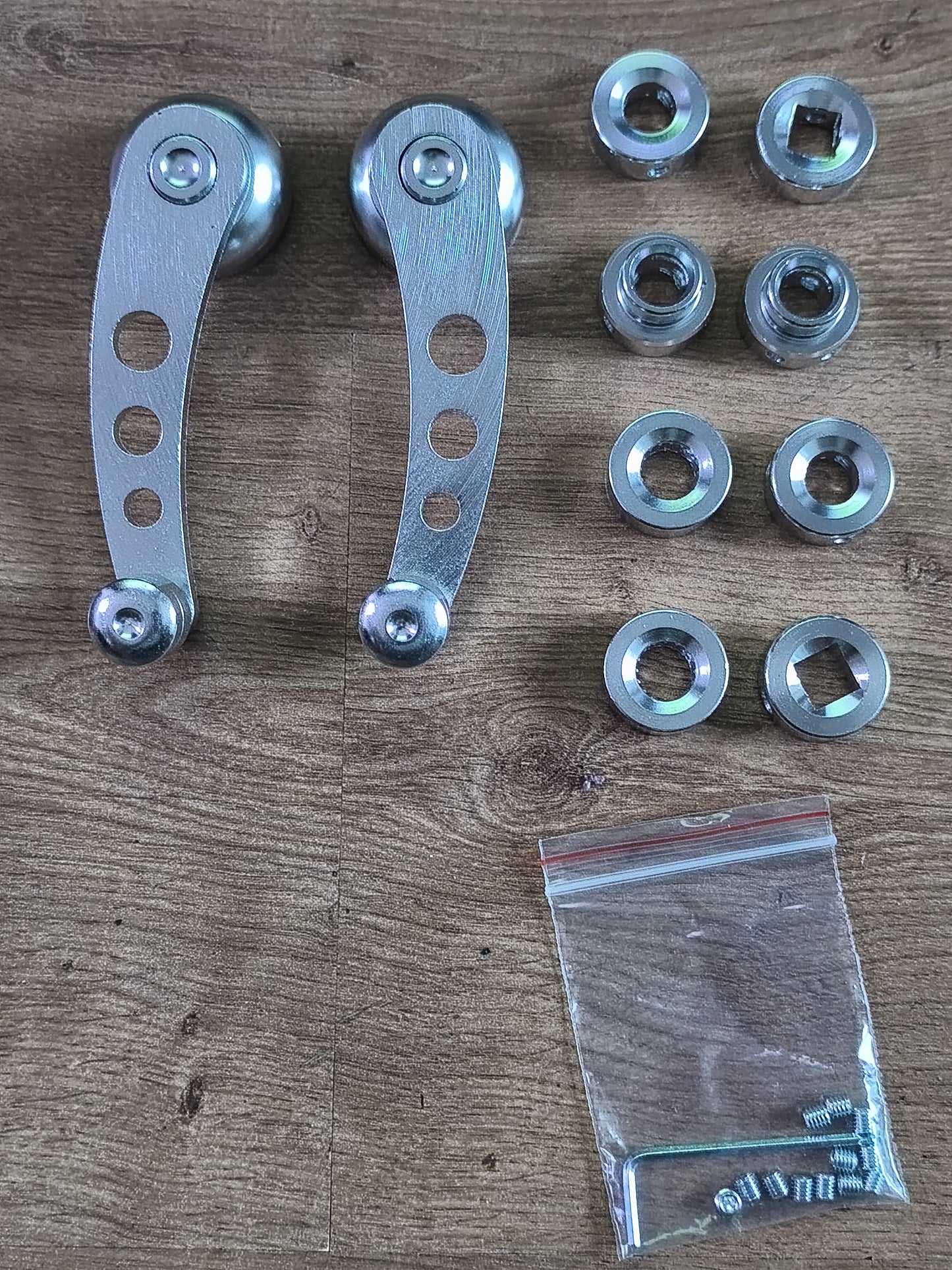 Aluminum Glass Crank universal fits All VW Air-cooled - Pick-up/ Beetle/ Opala/ Gol