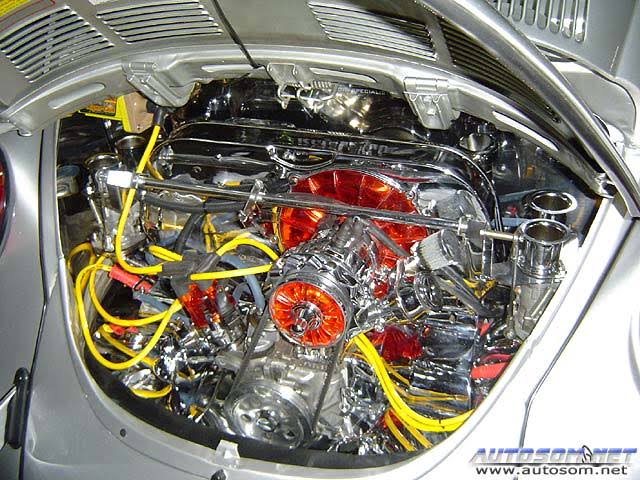 VW Bug Super Deluxe chrome body kit for air-cooled engines