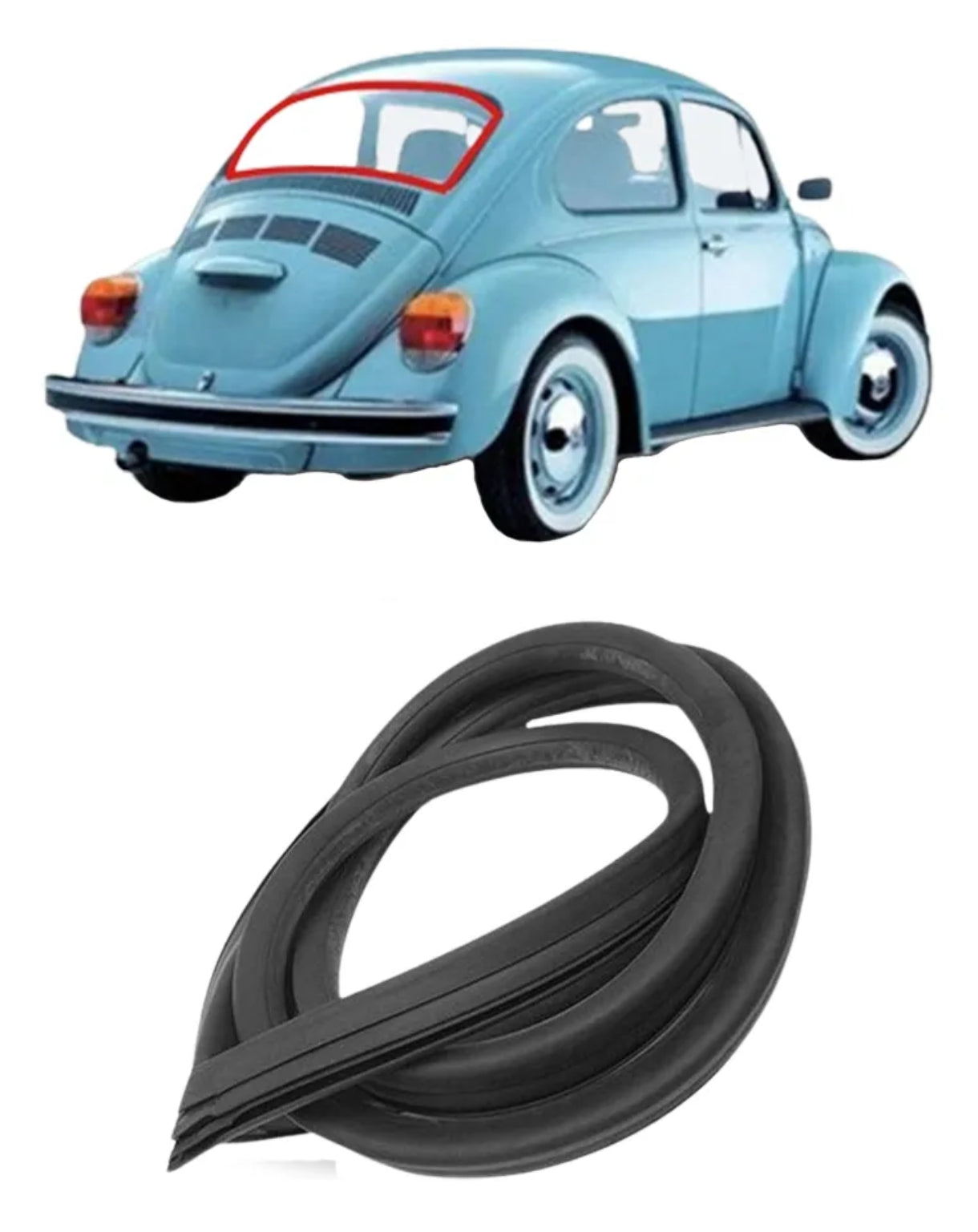 1300 Beetle Cal Look Window Sealing Kit
