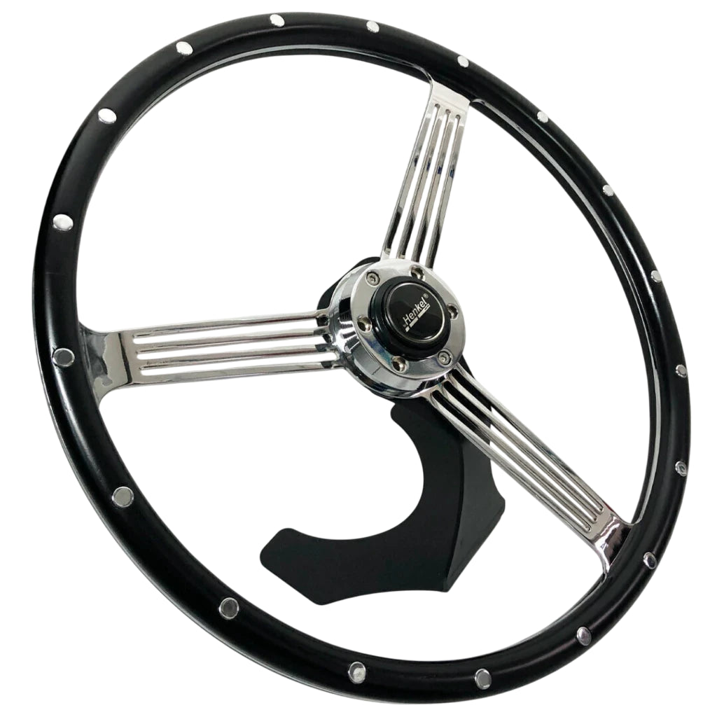 Steering wheel by Henkel BJ.420 - 18P (Chrome)