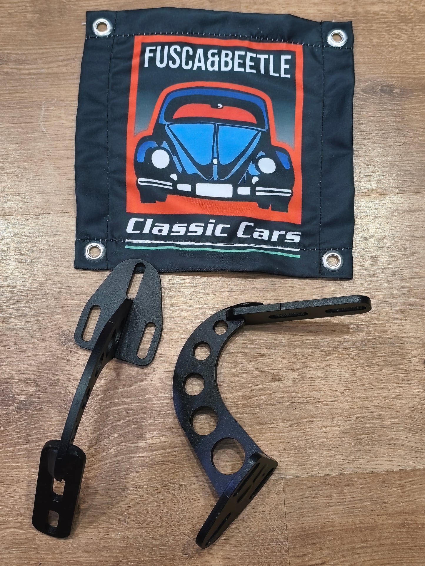 Beetle Decklid Hinge Brackets, Stock Size / Not Standoffs