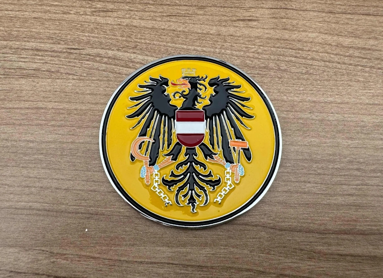 Austrian eagle emblem, Volkswagen Beetle VW