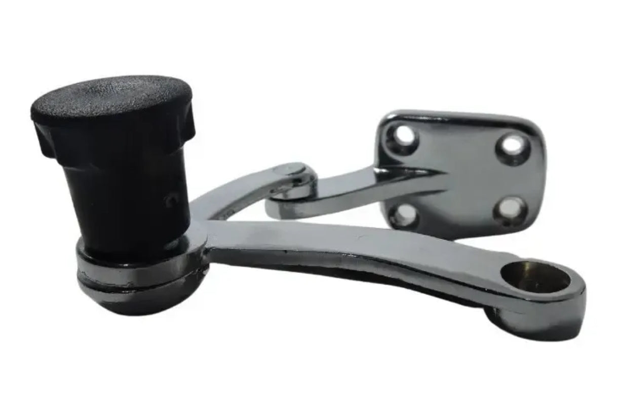 Windows latch for VW Beetle tilting windows (ivory button), ( pair ),  & Atemis brand. For Safari windows pop out