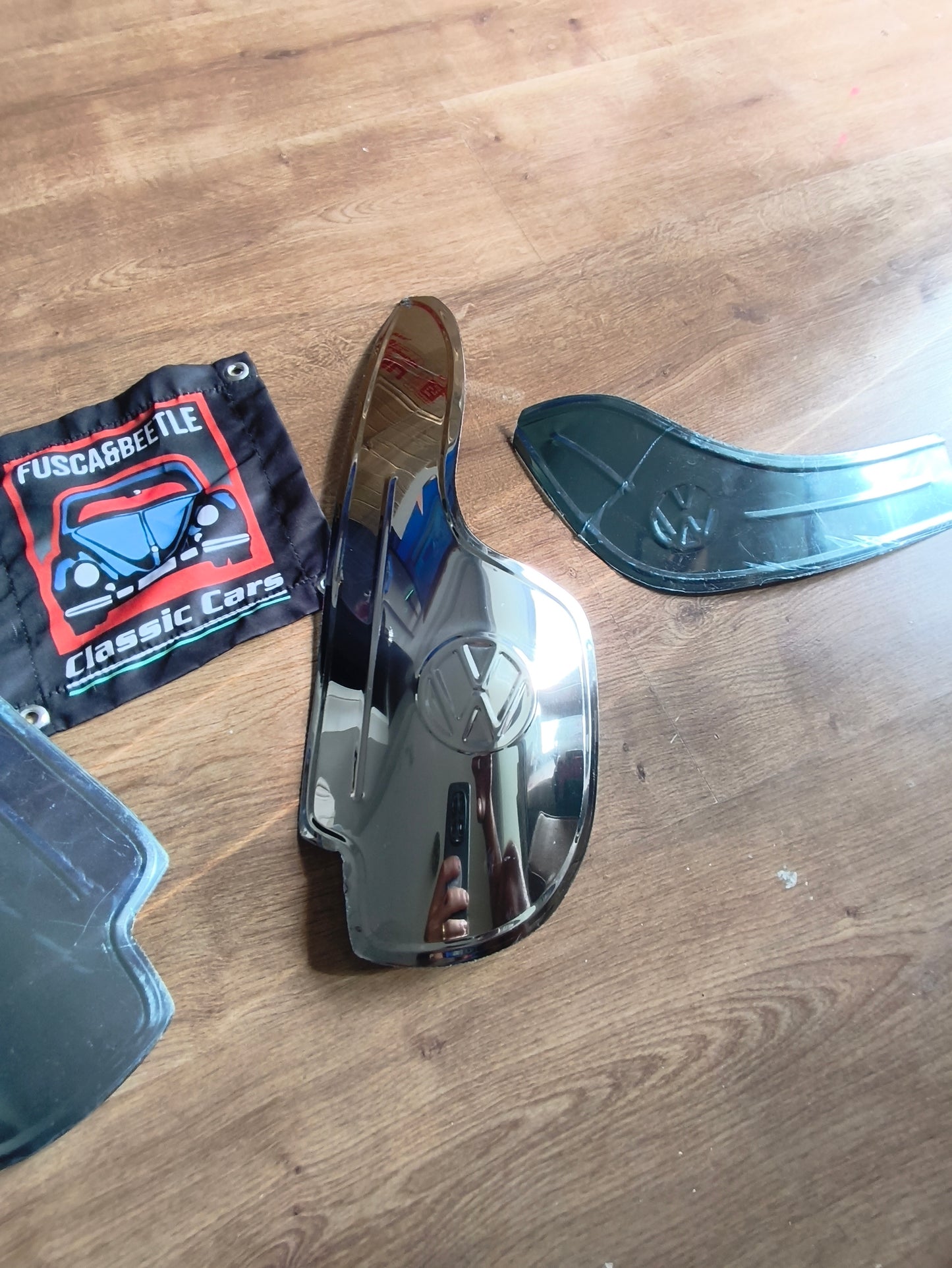 Front fender for Volkswagen Beetle, American style - Stainless steel