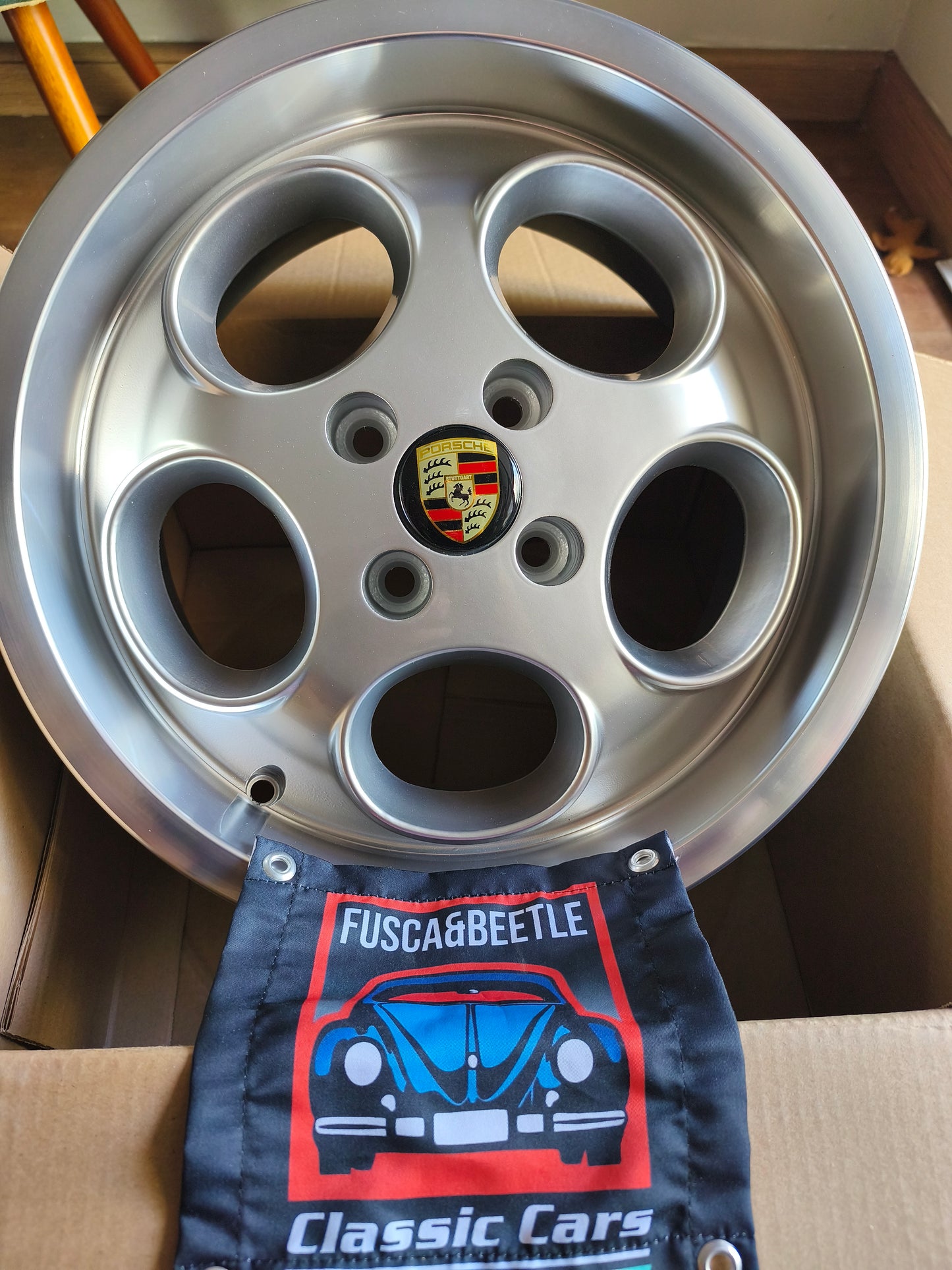 Jogo De Roda Aro 15 Porsche 4x100