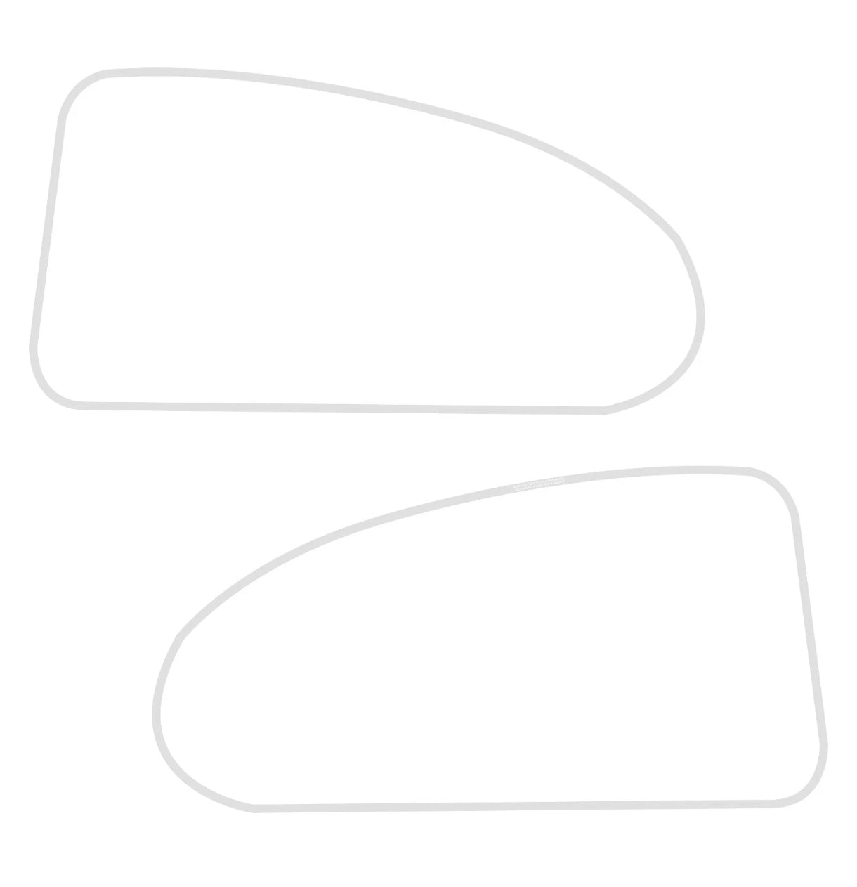 136" soldas brancas pop-out quarto janela para 1950-77 VW Super / Beetle & T3