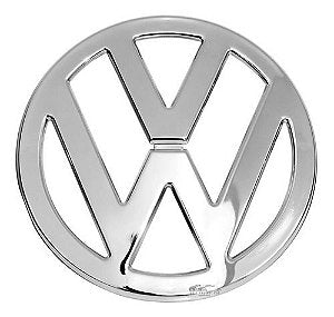 Volkswagen Bus 12.25" 55-67 OEM Nose Emblem Chrome Patina VW Van T1