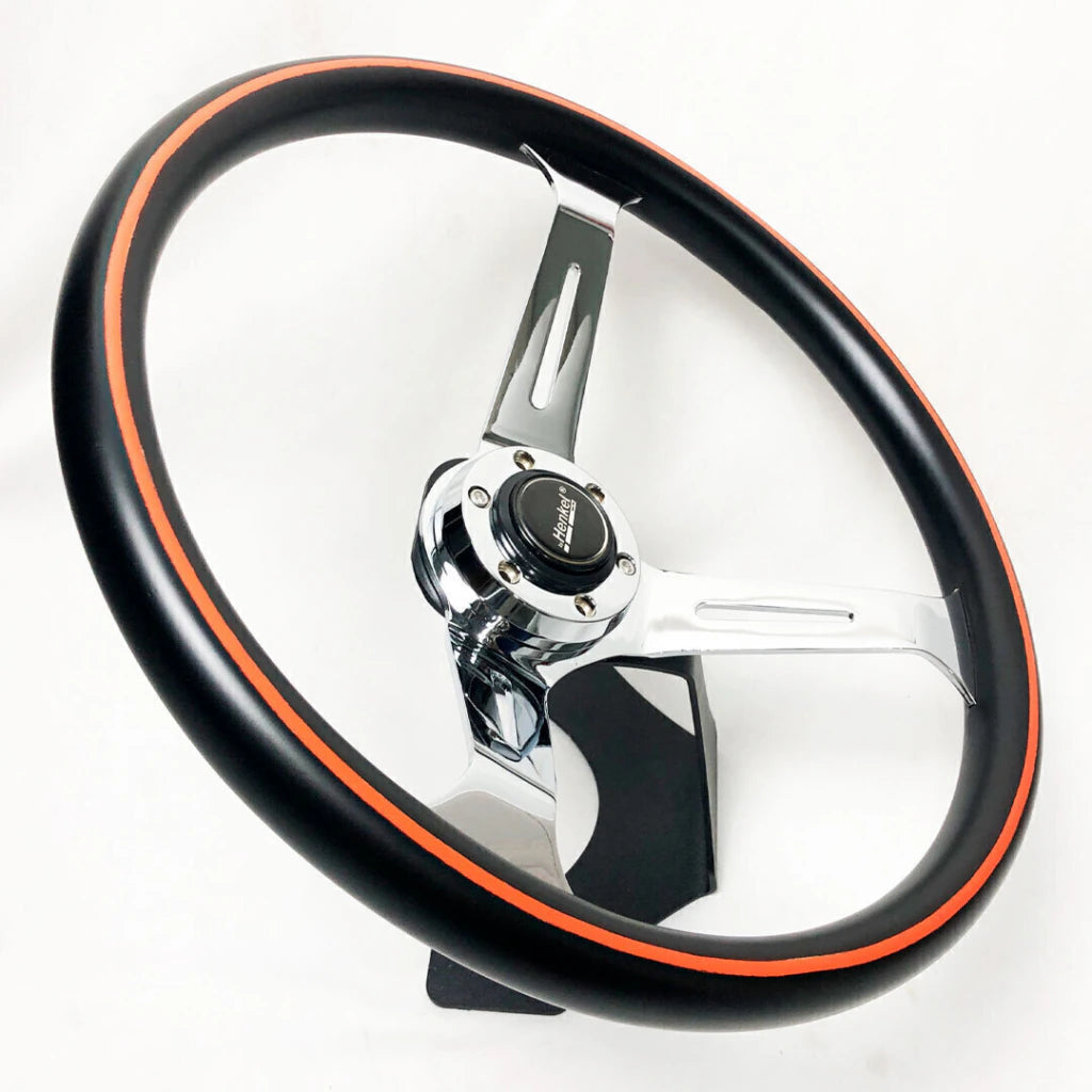 Steering wheel by Henkel GT.375 - ORANGE/VIBRANT RED TRIM