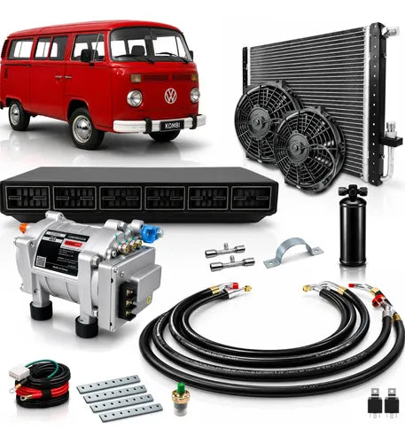 Air conditioning electrically - Kombi bus with 30.000 BTU