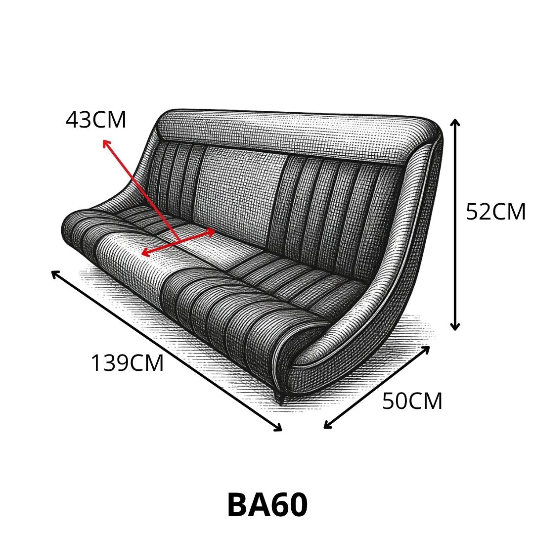 Front seat of Combi bus VW Air-cooled - All models/ Kombi van
