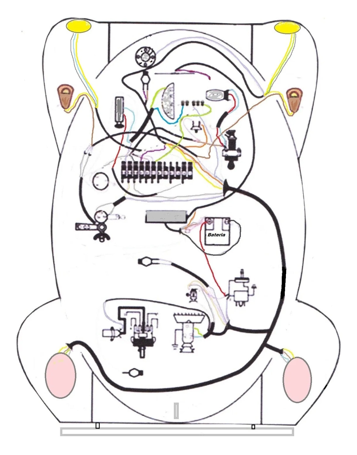 Complete wiring harness VW Beetle, Beetle all models