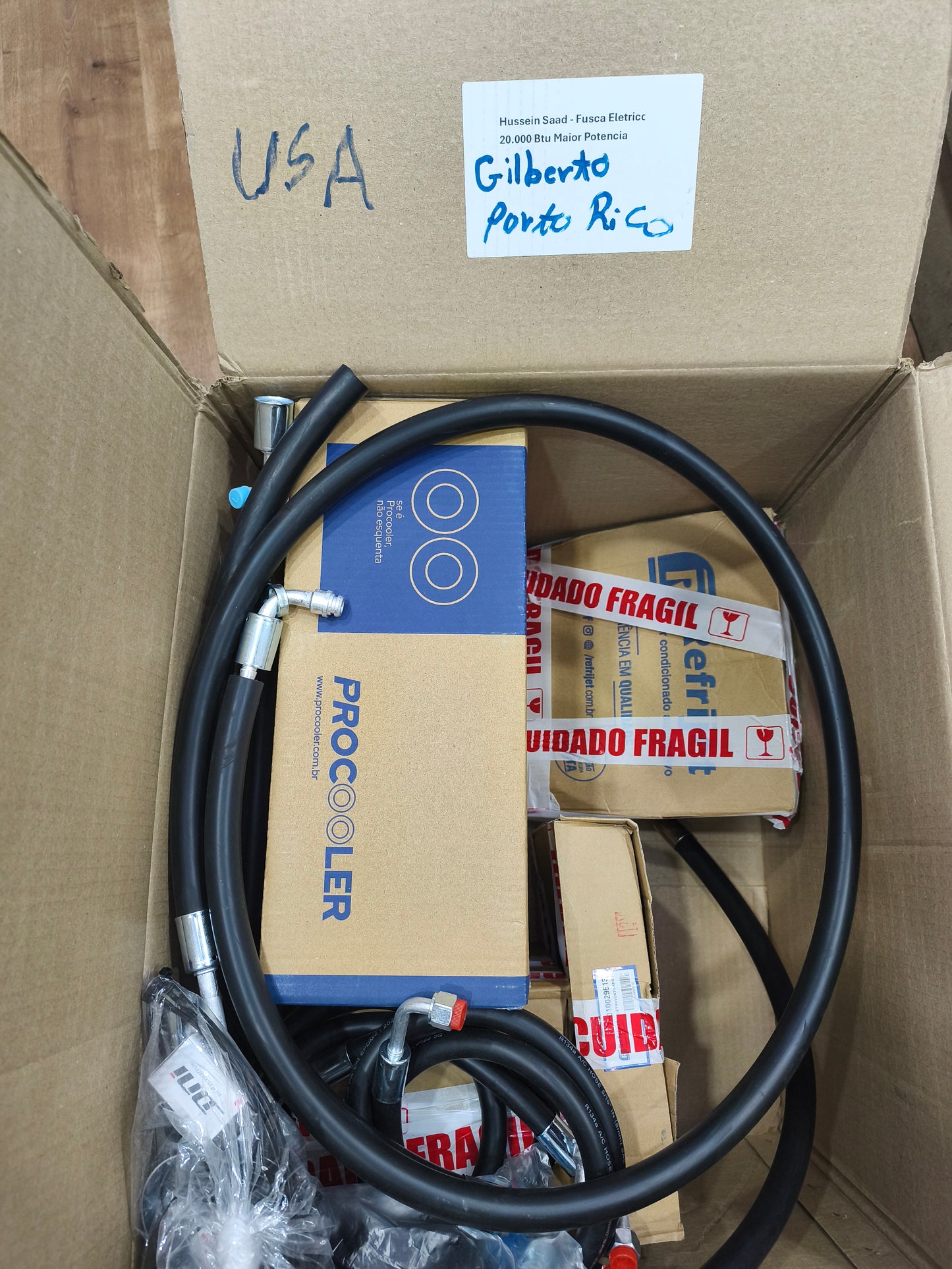 Electric air conditioning kit 12V universal adaptation VW 1300 ,1302