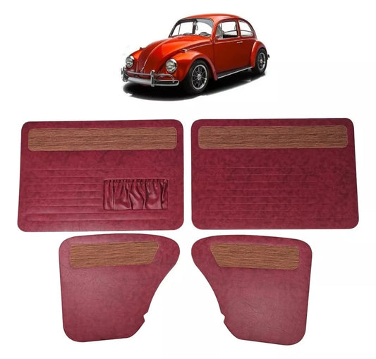 Beetle door lining 1970 to 1977 pink