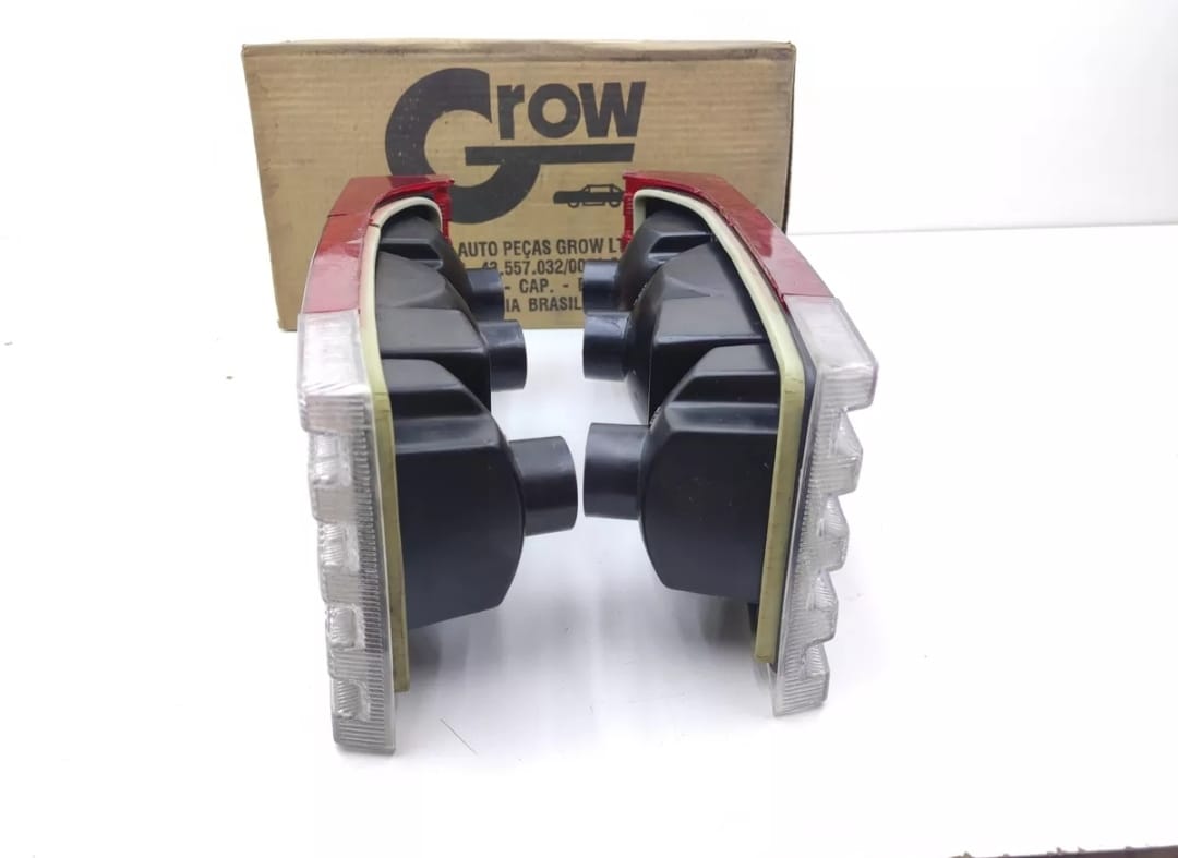 Par lanternas acrílico original marca Grow Brasília 73 a 85 